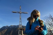 Alla CROCE del MONTE CASTELLO (1425 m) il 20 novembre 2017 - FOTOGALLERY